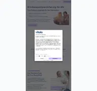 Kleine Seitenvorschau von vitolo.de