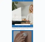 Kleine Seitenvorschau von stark-gegen-schwitzen.de