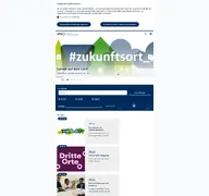 Kleine Seitenvorschau von volkshochschule.de