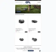 Kleine Seitenvorschau von gplshop.de