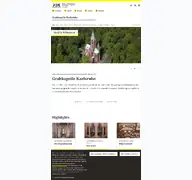 Kleine Seitenvorschau von grabkapelle-karlsruhe.de