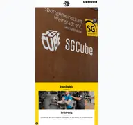 Kleine Seitenvorschau von sgcube.de