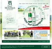 Kleine Seitenvorschau von graf-metternich-quellen.de