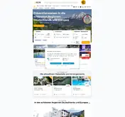 Kleine Seitenvorschau von akon.de