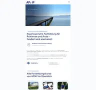 Kleine Seitenvorschau von apmp-med.de