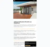 Kleine Seitenvorschau von noblesse.de