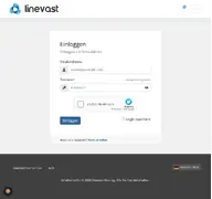 Kleine Seitenvorschau von panel.linevast.de