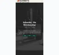 Kleine Seitenvorschau von schmidts-bistro.de