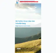 Kleine Seitenvorschau von schuldnerhilfe-neuesleben.de