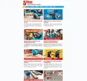 Kleine Seitenvorschau von 5gerade.de