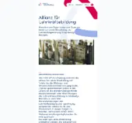 Kleine Seitenvorschau von sh-allianz-lehrkraeftebildung.de