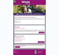 Kleine Seitenvorschau von graupa-online.de