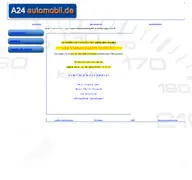 Kleine Seitenvorschau von a24automobil.de