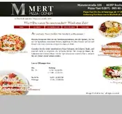 Kleine Seitenvorschau von pizzeria-mert.de