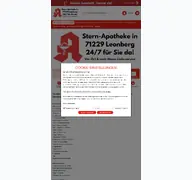 Kleine Seitenvorschau von stern-apotheke-leonberg.de
