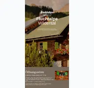 Kleine Seitenvorschau von fluchtalpe-wildental.de
