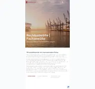 Kleine Seitenvorschau von bridgehouselaw.de