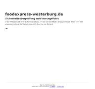 Kleine Seitenvorschau von foodexpress-westerburg.de