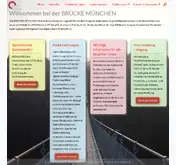 Kleine Seitenvorschau von bruecke-muenchen.de