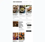 Kleine Seitenvorschau von honestcooking.com