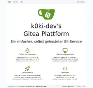 Kleine Seitenvorschau von k0ki-dev.com