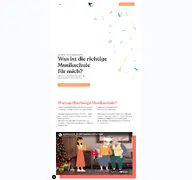 Kleine Seitenvorschau von greifmusic.de