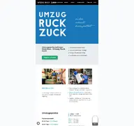 Kleine Seitenvorschau von umzugruckzuck.de