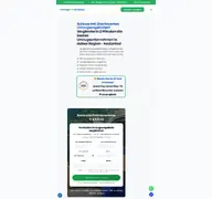 Kleine Seitenvorschau von umzugspreischecker.de