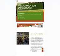 Kleine Seitenvorschau von jagdundhund.de