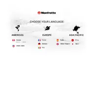 Kleine Seitenvorschau von manfrotto.com