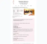 Kleine Seitenvorschau von frauenarztpraxis-er.de