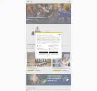 Kleine Seitenvorschau von dhb.de