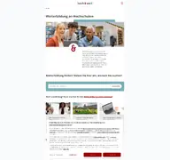 Kleine Seitenvorschau von hoch-und-weit.de