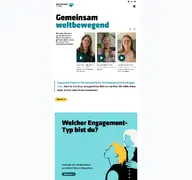 Kleine Seitenvorschau von engagement-global.de