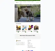 Kleine Seitenvorschau von tierhood.de