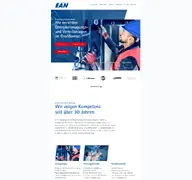 Kleine Seitenvorschau von ean-online.de