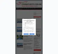 Kleine Seitenvorschau von frankfurtflyer.de