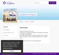 Kleine Seitenvorschau von jacobi-konfirmation.wir-e.de