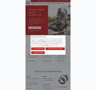 Kleine Seitenvorschau von generali.at