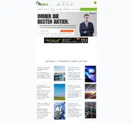 Kleine Seitenvorschau von gevestor.de