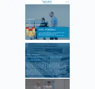 Kleine Seitenvorschau von acura-gesundheitszentrum.de