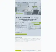Kleine Seitenvorschau von ghg-praxisdienst.de