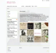 Kleine Seitenvorschau von grimm-portal.de