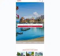 Kleine Seitenvorschau von grimm-reisen.de
