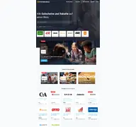 Kleine Seitenvorschau von gutscheinsammler.de