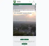 Kleine Seitenvorschau von albersdorf.de