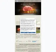 Kleine Seitenvorschau von albersfood.de