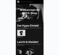 Kleine Seitenvorschau von shop.beckdesign.de