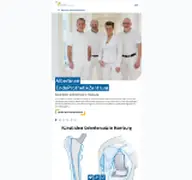 Kleine Seitenvorschau von albertinen-endoprothetikzentrum.de