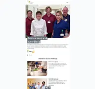 Kleine Seitenvorschau von albertinen-services.de